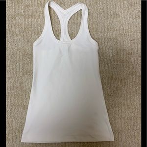 Brand New White Lululemon Tank size 2